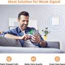 Cell Phone Booster for Home & Multi-Room, Up to 7000 Sq.Ft, Cell Phone Signal Booster for Band 5/12/13/17,Boost 5G 4G LTE 3G Data for All U.S. Carriers, FCC Approved