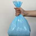 BOS Amazing Odor Sealing Cat Waste Disposal Bags - Durable and Unscented [Size: M, Color: Light blue] (90 count, Pack of 1) (90 Bags)