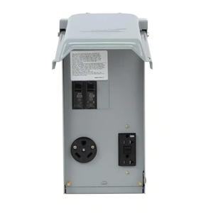 Midwest 30/20 amp U041CP 30 AMP RV/EV Panel w/ 20 AMP GFCI