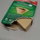 Melitta #4 Cone Coffee Filters, Natural Brown, 100 Count (Pack Of 3), 300 Total Filters - Fits all 8-12 Cup Cone Coffee Makers and Pour-Overs, Compostable, Tear-Resistant