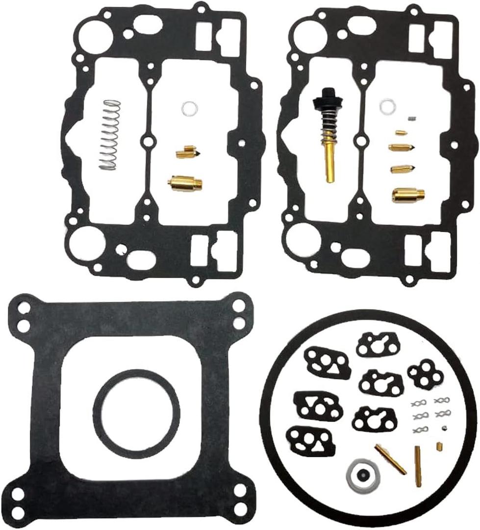 Carburetor Rebuild Kit Replacement for 1400 1404 1405 1406 1407 1409 Carburetor Automotive 500 600 700 800 CFM Marine Carburetor 809064 Carter 9000 Series