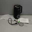 32oz Automatic Soy Machine for Homemade Almond, Oat, Coconut, Soy, Plant Based Milks and Non Dairy Beverages with Delay Start/Keep Warm/Self-Cleaning/Boil Water, Black