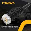 31316788780 Front Left or Right Shock Absorber Strut Assembly Compatible with X5 2007-2013 X6 2008-2014 172916 31326779228 31316778676