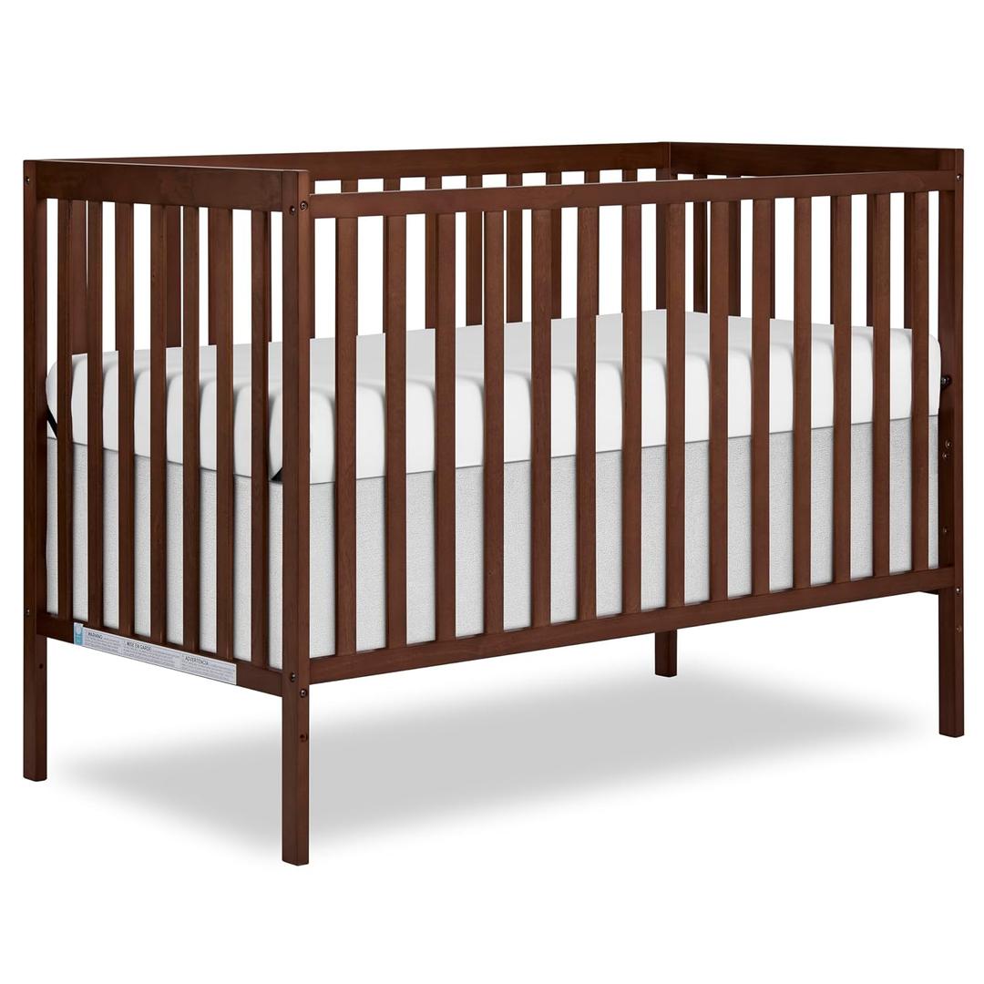 Dream On Me Synergy 5-in-1 Baby Crib, Converts to Toddler Bed, Walnut Brown
Daybed & Full-Size Bed, 3-Position Mattress Support, GREENGUARD Gold, BSA Verified, ASTM/CPSC Tested, 50 Lb Limit