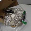 FUNPENY Christmas 360 LED Net Lights, 12 FT x 5FT Clear Wire Christams Outdoor String Lights 8 Modes Waterproof Connectable Xmas Decorations for Indoor Bushes Garden Party Holiday Decor (Warm White)