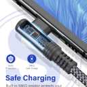sweguard iPhone 17 Charger USB to Type C Cable 90 Degree [2-Pack,6.6FT] Fast Charging Cord for iPhone 17 16 15 Pro Max Plus Samsung Galaxy S25 S24 S23 S22 S21 S20 A54 A15 Note Flip LG Pixel Moto (Grey)