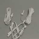 2 Set 16FT Permanent Outdoor Lights Extension Cable with Y-Splitter (1 Female to 2 Male), IP68 Waterproof Extension Cord, 3 Pin Power Cord for Go-vee H705A H705B H705C H706A H706B H706C