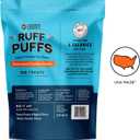 BIXBI Ruff Puffs Flavored Dog Training Treats, Rotisserie Chicken, 4 oz (Best By 10/22/26)