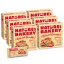 Natures Bakery Oatmeal Crumble Bars, Strawberry, Real Fruit, Vegan, Non-GMO, Breakfast bar, 6 Boxes With 6 Packs, 36 Count