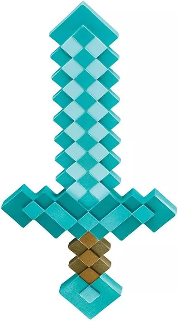 Minecraft Sword Costume Accessory, Official Diamond Sword from Minecraft, One Size