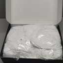 FreshCulture Twin Fitted Sheets, Bulk Pack of 6, Deep Pocket, Soft Microfiber Bottom Sheets for Home, Salons, Hotels, Twin Size Fitted Sheets Only (White)