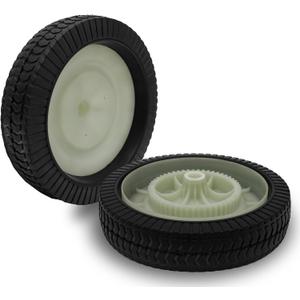 44985 Lawn Sweeper Wheel & Tire Complete Assembly Set Compatible with MTD 19468S (2 PCS)