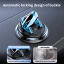 360 Rotatable Car Phone Holder Mount for your car Silicone Phone Mount for Car Dashboard Hands Free Cell Phone Holder Car Compatible with iPhone17 16 15 Pro Max All Smartphones cell phone