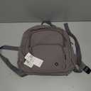 Small Nylon Backpack Mini Casual Daypack Lightweight Backpack for Women Travel Purse (Grey purple) (Purple, S)