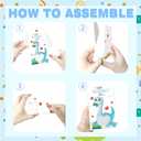 FRIDAY NIGHT Valentine Treat Boxes 24 Pack Dinosaur Valentines Gift Bags Valentines Day Candy Boxes Small Goodie Packaging Box for Classroom Exchange Party Favors