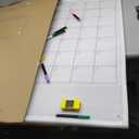 Oversize Premium Acrylic Calendar for Wall | Ultra-Thick Clear Dry & Erase Board | Large 36"x24" | Home Office Monthly Glass Family Planner Plexiglass Guard Whiteboard GUARDMATE