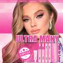 Lash Cluster Glue Set - 150H Strong Hold Waterproof Adhesive Eyelash Glue,Bond & Seal 2x5ml+5ml + 1x0.24oz Lash Glue for DIY Cluster Lashes, Home Use, Beginners & Pros (White, 3-Pack)