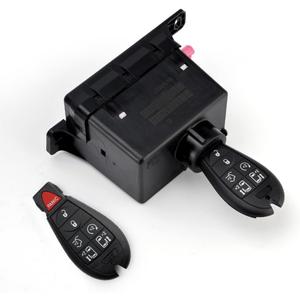 Areyourshop Wireless Ignition Node Module with 2 Keys for Grand Caravan, Journal, Town&Country, for Dodge for Chrysler for Jeep 68210156AB 68066727AB/AA/AD/AC/AF, 05026149AG/AF/AD/AE/AH 05026874AE