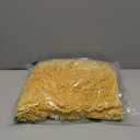 OLANLY Toilet Rugs U-Shaped 24x20, Extra Soft Absorbent Chenille Contour Bathroom Rugs for Toilet, Dry Quickly, Machine Washable, Non-Slip Bath Mat, Yellow