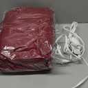 Electric Blanket Heated Throw,Super Cozy Luxury Faux Fur & Thick Bubble Electric Throw Blanket with 6 Heating Levels & 4 Hours Auto Off,Overheat Protection,ETL Certified 50" x 60",Passion Red