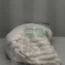 BEDELITE Twin Blanket for Couch & Bed, 300GSM Soft & Warm Fleece Blanket, Decorative and Giftable Striped Cream White Blankets for Women, Men, 60"x80"