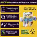 1000 Piece Puzzle for Adults – 2 Jigsaw Puzzles for Adults 1000 Pieces, 31.5" x 23.5"