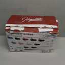 Homemate Heated Blanket Electric Throw - 50"x60" Heating Blanket Throw 1/2/4/6/8 Hours Auto-Off 10 Heat Level Over-Heat Protection Flannel Sherpa ETL Certification (01 - Light Grey)