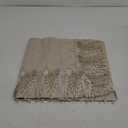 Lace Runner Neutral Earth Tones Table Runner Dresser Scarf Coffee Table Runner (16Wx36L)