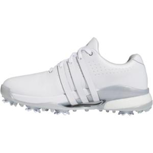 adidas Women's Tour360 24 Golf Shoes (9, Footwear White/Core Black/Silver Metallic)