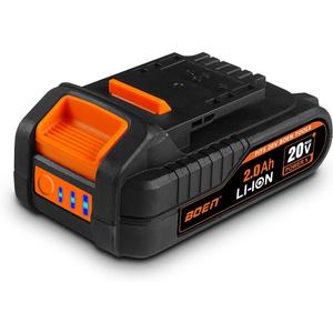 boen 20V MAX 2.0Ah Lithium Compact Battery, 2000mAh, Compatible 20V Cordless Power Tools