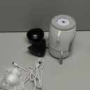 Rocket Night Light Projector for Kids Boys Toddlers Sensory Toys with Music&Films,Nightlight Lamp Astronaut Ceiling Star Projector 360 Rotation&Rechargeable,Birthday Gifts Kids Bedroom Room Decor (White)