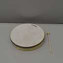 MUSICUBE 10-Inch Hand Drum for Adult Kids Natural Wooden Hand Drum Educational Hand-Held Percussion Instrument Toys for Home School Party Supplies Mallet Included