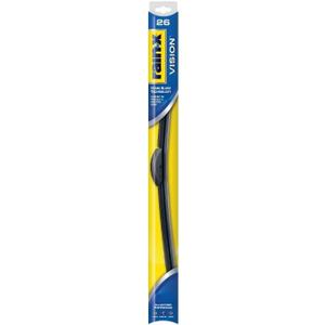 Rain-X 26'' Vision Wiper Blade, Standard Beam, All Weather Performance Curved Smooth Wipe (26)