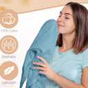 KAHAF COLLECTION 6 Pack Bath Towels Set (27 x 54 Inches) 100% Ring Spun Cotton, Lightweight, Quick Dry, Highly Absorbent Towels Multicolor, (27x54) Inches