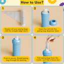 2 x Piping Bag Dispenser - Piping Bag Organizer, Fit 8" - 16" Piping Bags, Simplify Your Decorating Work