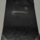 ABS Plastic Sheet 8" x 12" x 1/4" Thick (6mm) Black Rigid Moldable Thermoplastic Board for Crafts, DIY Projects, Home Decor - Textured & Smooth Surface, Pack of 2