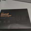 WUX Hand Massager with Heat Compression Relief, 3 Massage 4 Temperatures 5 Compression Models Therapy Glove, Arthritis & Wrist Carpal Tunnel Muscles Pressure Point Therapy, Ideal Gifts for Women/Men (Black)