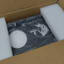 Wooden Urns for Human Ashes - Wood Cremation Urns Adult for Funeral, Burial or Home - Urns for Ashes Men Women - Decorative Urn for Ashes Male Female (Fishing, with Frame)