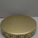 Cake Stand, Metal Round Cupcake Dessert Stand Cake Display Holder Cookies Fruit Serving Tray (Gold, 14 Inch)
