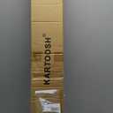 Battery Operated Modern Wall Sconce Set of Two,39.3'', Black Gold
