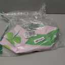MEHOFOND 7x5ft Two Lucky Birthday Banner for Girl Green Shamrock Rainbow 2nd Birthday Banner Green Clover Pink Floral St Patrick's Day Backdrop for Photography Irish Festival Party Decorations