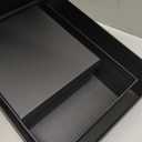 Giftilious Black Gift Boxes, a Set of 5 Gift Boxes with Lids for Presents, Pre-Wrapped Boxes for Gifts, Sturdy Present Box for Birthdays, Weddings, Anniversaries, Festivals or Special Celebration