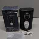 Automatic Mouthwash Dispenser, 540 ml, Automatic Mouthwash Dispenser Touchless with Magnetic Cup, Perfect for Kids and Adults (Black)