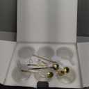 Glass Coffee Mugs Set Of 6, 13.5 OZ Insulated Double Wall Coffee Cups, Perfect for Cappuccino, Latte, Americano, Tea Bag, Beverage,Glass Coffee Cups With Handles