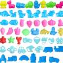 Unleash Creativity with 53 Pcs Play Dough Tools Sets Dough Accessories.Ideal as a Gift for Kids Aged 3-4-8 Years