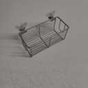 Suction Cup Deep Shower Caddy Bath Wall Shelf for Large Shampoo Shower Gel Holder Bathroom Storage - Rustproof Stainless Steel