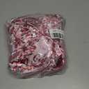 18PCS Cheerleading Pom Poms Metallic Foil Plastic Pom Poms with Baton Handle for Game Sports Squads Dancing Party Football Basketball Club Spirit Sports Stage Performance Celebration (Red and White)