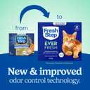 Fresh Step Advanced Ever Fresh Multi Cat Clumping Cat Litter with Febreze Freshness, Low Dust, Odor Control with Ammonia Block Tech, Compatible in Automatic Litter Boxes, 32 lb. (2 x 16 lb.)