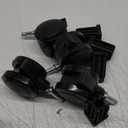 70360 Locking Caster with Insert for Weber Spirit Grill Parts 2009-2012, for Weber Summit Grill Parts 2007-2011, for Weber Genesis Grill Parts 2007-2011, 4 Pack for Weber Grill Replacement Wheels (Black- 4 Packs 70360)