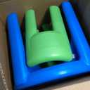 Little Tikes Bright 'n Bold Table & Chairs, Green/Blue, 24 x 24 x 18